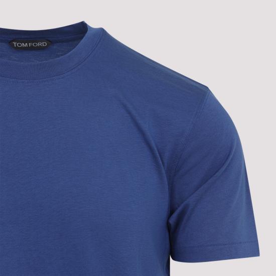 26SS 톰포드 반팔 티셔츠 JCS004JMT012UBY PRUSSIAN BLUE - TOMFORD