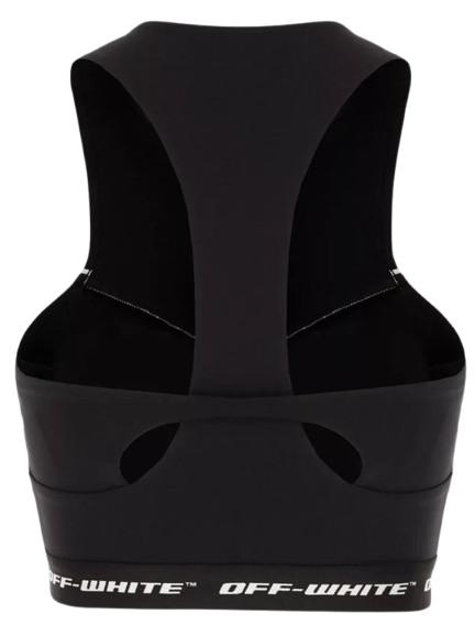 26SS 오프화이트 트레이닝 티셔츠 OWVO05QS26JER0011001 BLACK WHITE - OFF WHITE