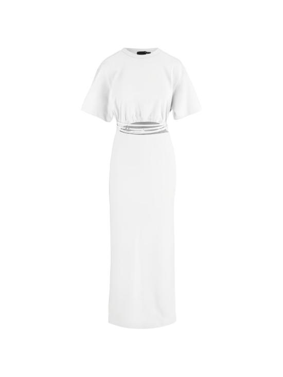 26SS 핑코 미디 원피스 106908A3ARZ04 BIANCO - PINKO