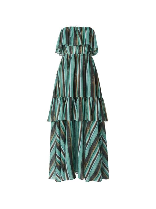 26SS 핑코 롱 원피스 106878A3CHSD3 MULTICOLOR - PINKO