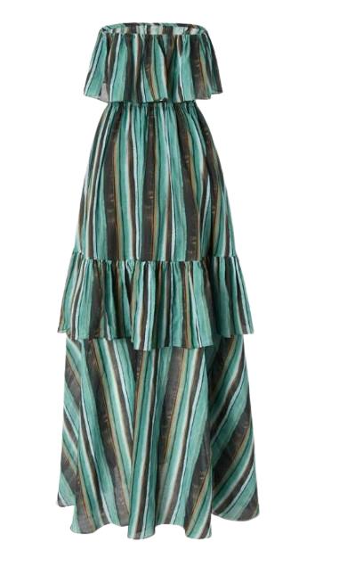 26SS 핑코 롱 원피스 106878A3CHSD3 MULTICOLOR - PINKO