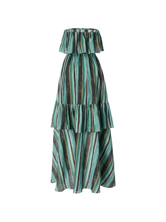 26SS 핑코 롱 원피스 106878A3CHSD3 MULTICOLOR - PINKO