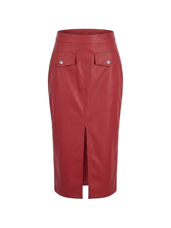 26FW 핑코 스커트 107460GERBERAA3EQR45 ROSSO - PINKO