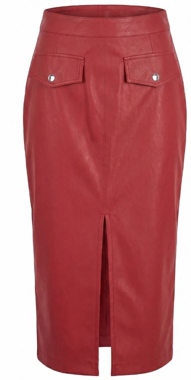 26FW 핑코 스커트 107460GERBERAA3EQR45 ROSSO - PINKO