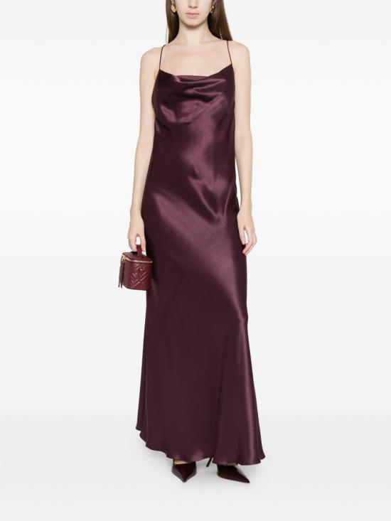 26SS 핑코 롱 원피스 106587A1Y5R57 BORDEAUX - PINKO