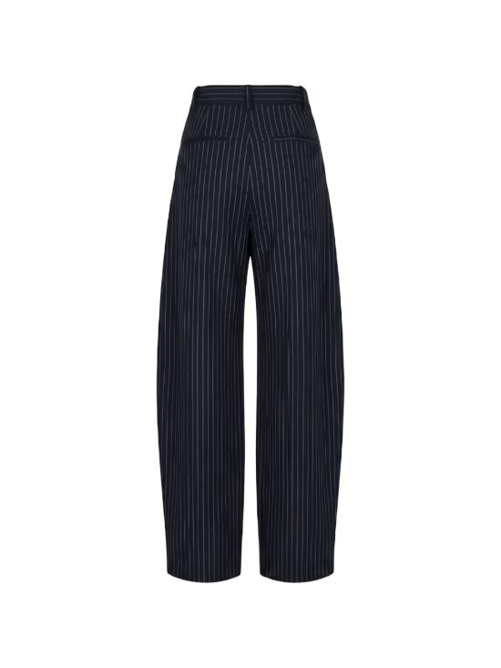 26SS 핑코 스트레이트 팬츠 107598A3NYEZ1 BLU BIANCO - PINKO