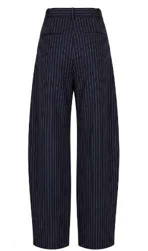 26SS 핑코 스트레이트 팬츠 107598A3NYEZ1 BLU BIANCO - PINKO