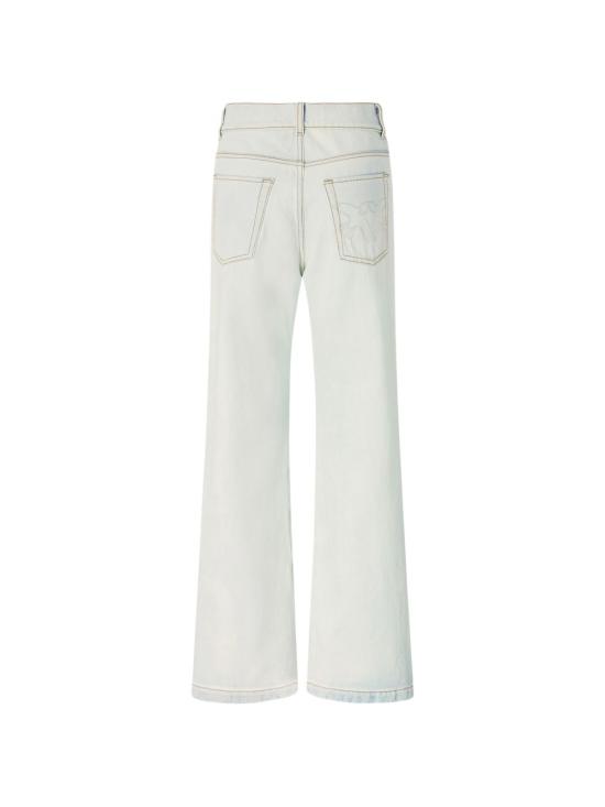 26SS 핑코 스트레이트 팬츠 106383A34XPJN BLEACH - PINKO