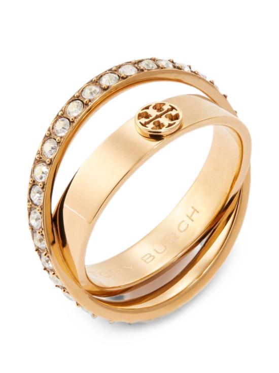 26FW 토리버치 반지 184430783 GOLD CRYSTAL - TORY BURCH