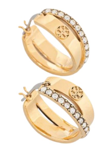 26FW 토리버치 이어링 184429783 GOLD CRYSTAL