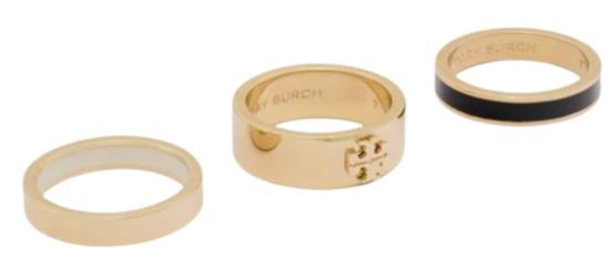 26FW 토리버치 반지 184445999 GOLD BLACK