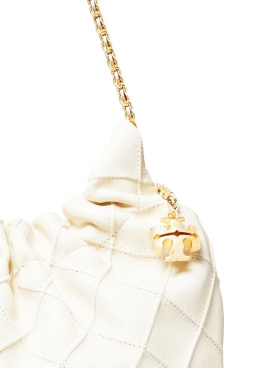 26FW 토리버치 에센셜 U 나일론 토트백 162451252 LIGHT CREAM - TORY BURCH