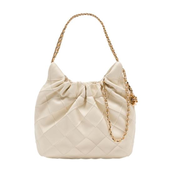 26FW 토리버치 에센셜 U 나일론 토트백 162451252 LIGHT CREAM