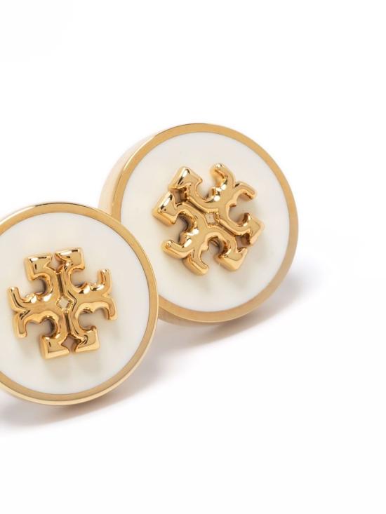26FW 토리버치 이어링 90547700 GOLD CREAM - TORY BURCH