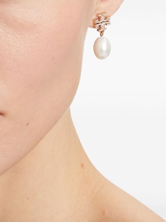 26FW 토리버치 이어링 158536137 PEARL GOLD - TORY BURCH