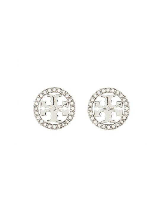 26FW 토리버치 이어링 53422042 SILVER CRYSTAL - TORY BURCH