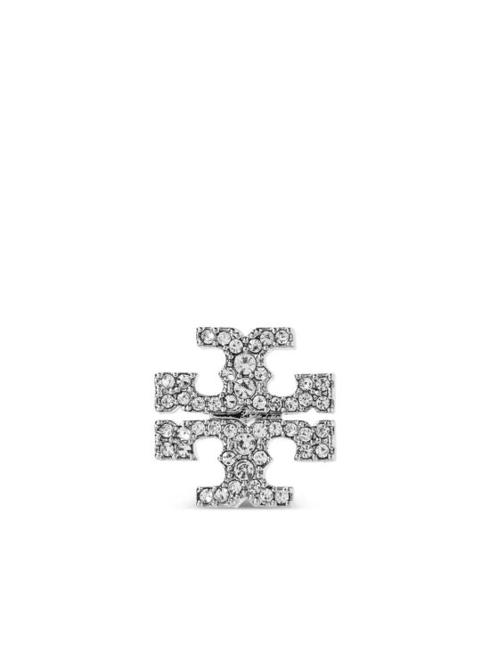 26FW 토리버치 이어링 158535042 SILVER CRYSTAL - TORY BURCH