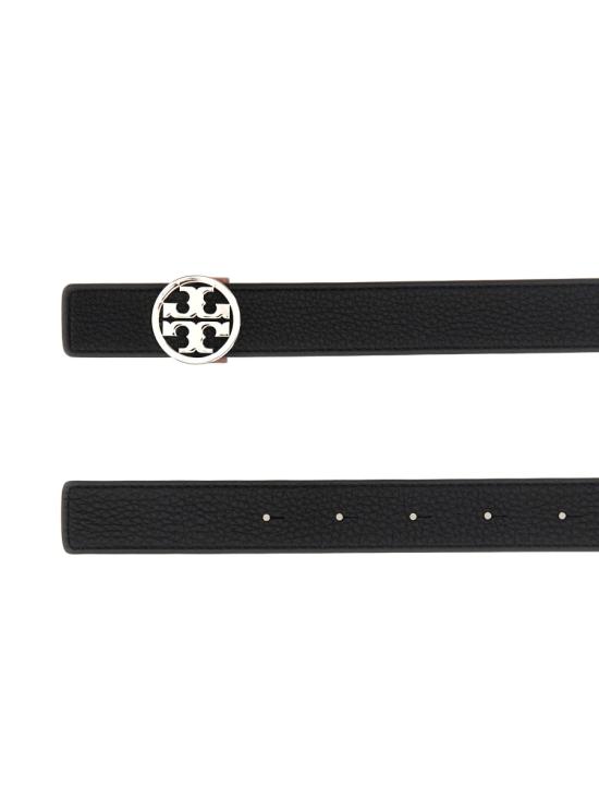 26SS 토리버치 레귤러 벨트 138935002 BLACK SILVER - TORY BURCH