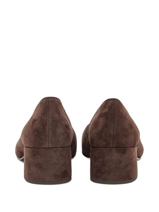 25FW 토리버치 스웨이드 힐 169480202 Brown - TORY BURCH