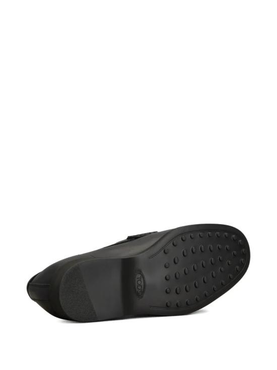 26SS 토즈 레더 로퍼 XXM98L0KC00N6MB999 Black - TODS