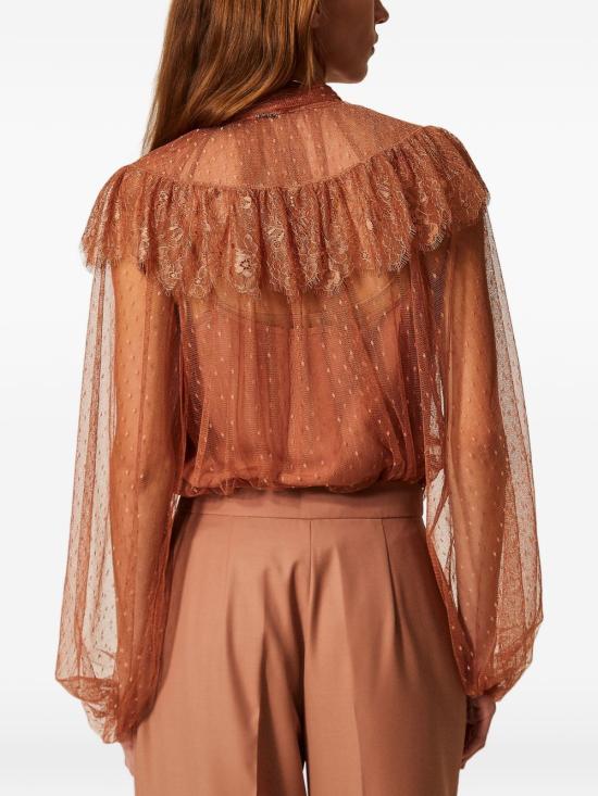 26SS 트윈셋 블라우스 261TP2772S1528913168 MOCHA MOUSSE - TWINSET