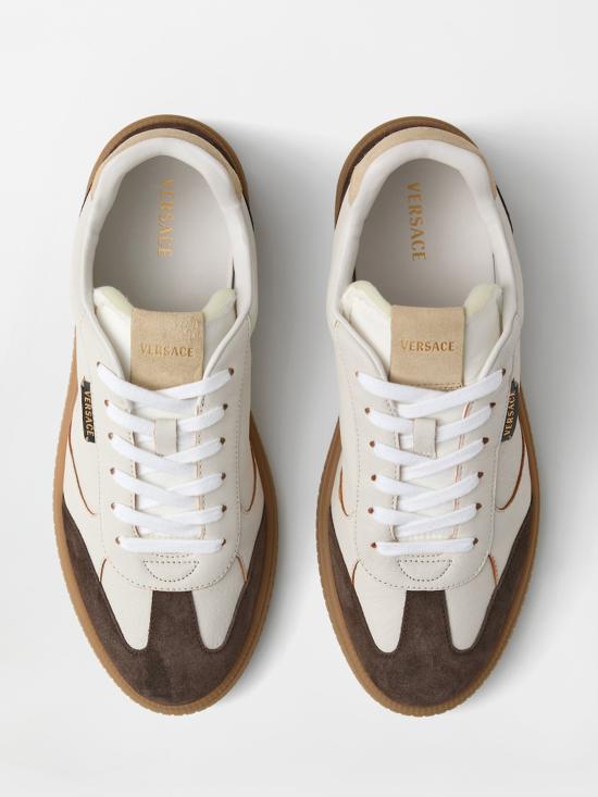 26SS 베르사체 스니커즈 10242051A177762NN50 MOKA BIANCO - VERSACE