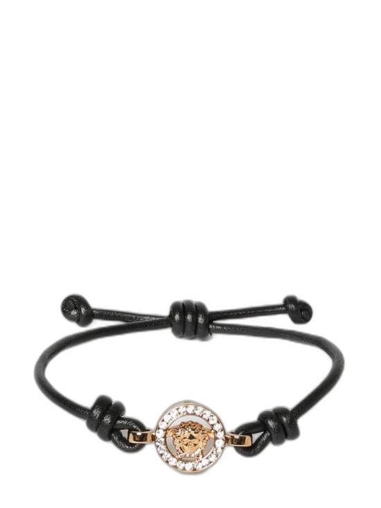 26SS 베르사체 브레이슬릿 10196681A051691B130 BLACK
