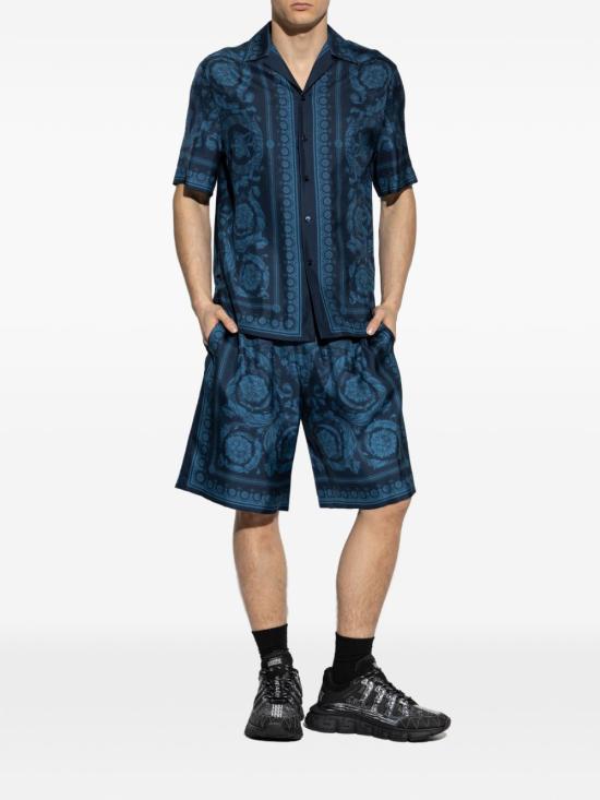 26SS 베르사체 숏팬츠 10024761A135575UH90 Navy blue - VERSACE