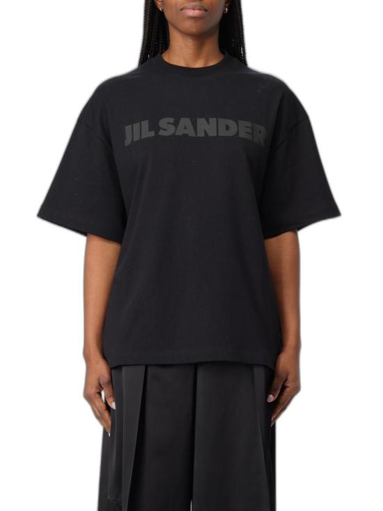 26SS 질샌더 반팔 티셔츠 J03GC0137J20243001 Black