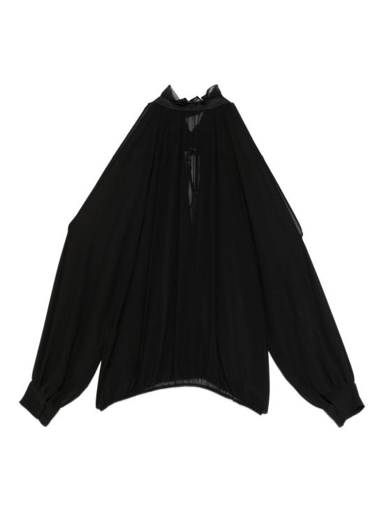 25FW 리우조 후드 티셔츠 CF5396TS86922222 Black - LIU JO