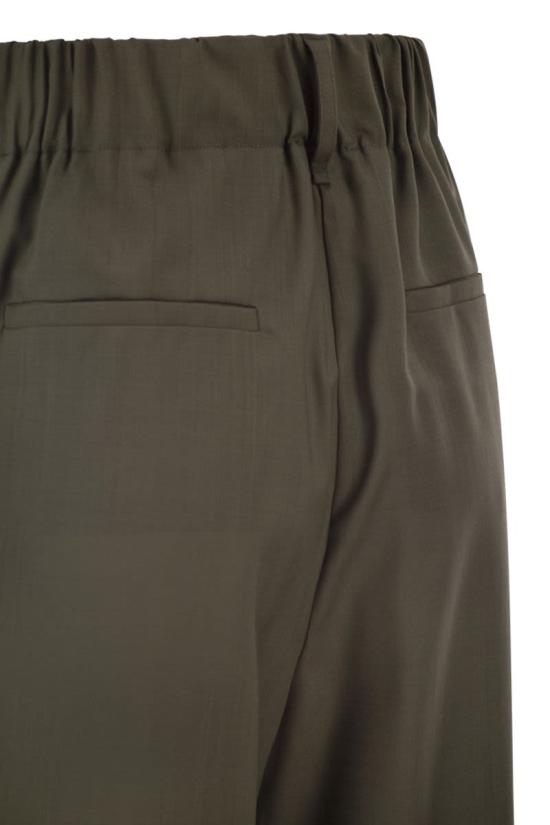 26SS 에르노 스트레이트 팬츠 PT000253D334877730 VERDE MILITARE - HERNO