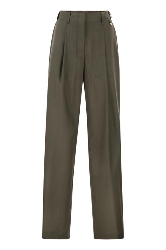 26SS 에르노 스트레이트 팬츠 PT000253D334877730 VERDE MILITARE
