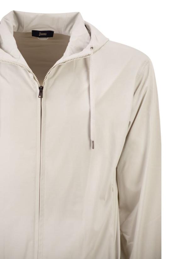 26SS 에르노 후드 티셔츠 JC000077U12588S9403 GRIGIO PERLA - HERNO