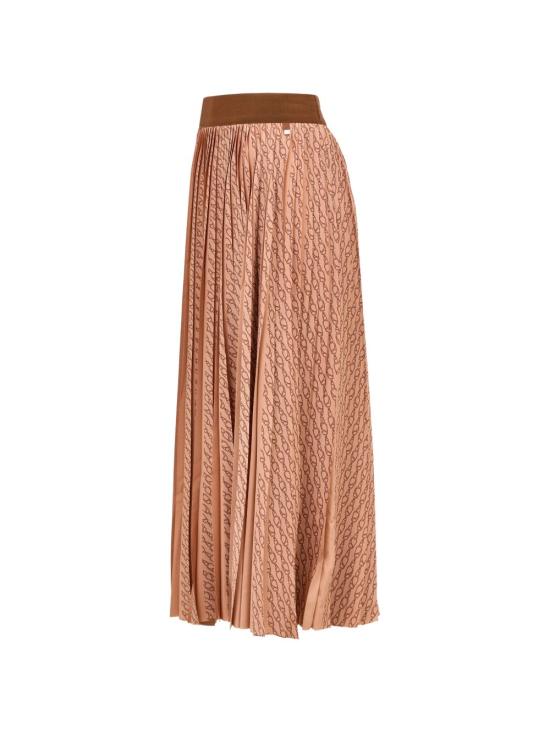 26SS 에르노 롱 스커트 GN000106D128862240 CUOIO - HERNO