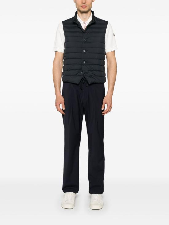 25SS 에르노 스트레이트 팬츠 PT000098U126829200 Navy blue - HERNO