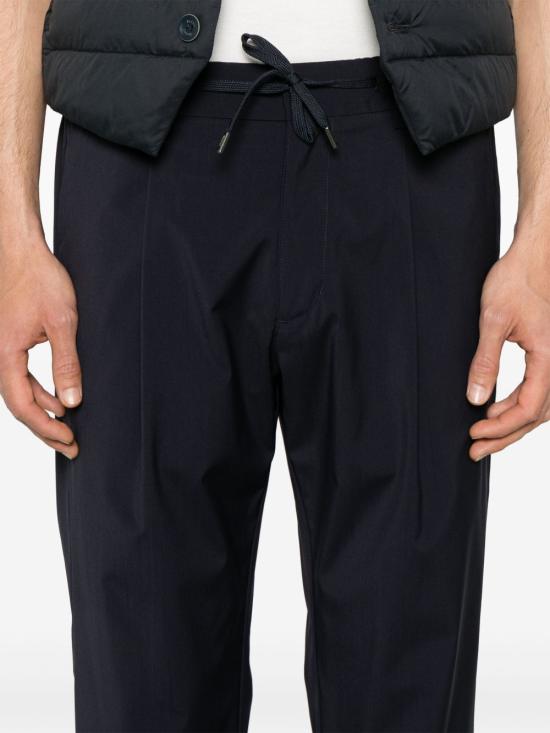 25SS 에르노 스트레이트 팬츠 PT000098U126829200 Navy blue - HERNO