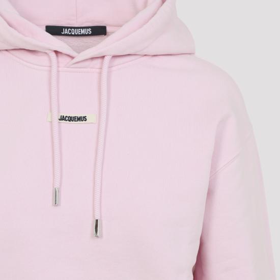26SS 자크뮈스 르 그로그랭 후드 티셔츠 HOW00247AJ00109431 PINK - JACQUEMUS