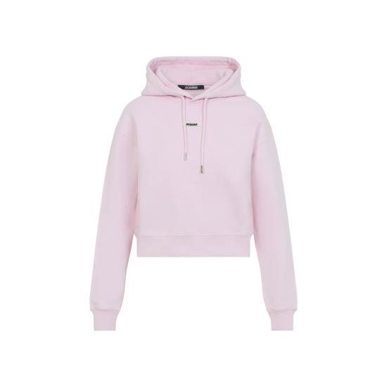 26SS 자크뮈스 르 그로그랭 후드 티셔츠 HOW00247AJ00109431 PINK