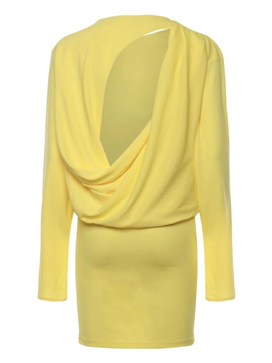 26SS 자크뮈스 미디 원피스 DRW00823AJ00253250 YELLOW - JACQUEMUS