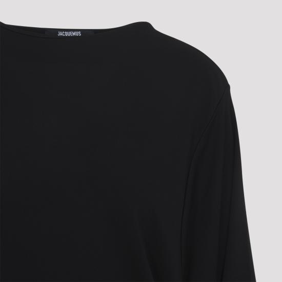 26SS 자크뮈스 미디 원피스 DRW00823AJ00253990 BLACK - JACQUEMUS