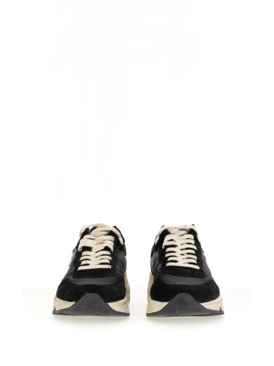 26FW 골든구스 러닝솔 스니커즈 GMF00272F00475680203 BLACK WHITE - GOLDEN GOOSE