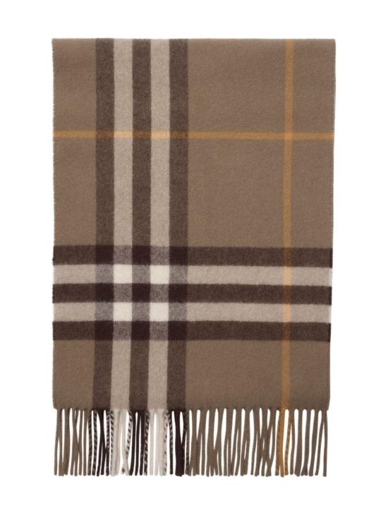 26FW 버버리 체크 캐시미어 스카프 8112647C3264 VOLE BROWN - BURBERRY