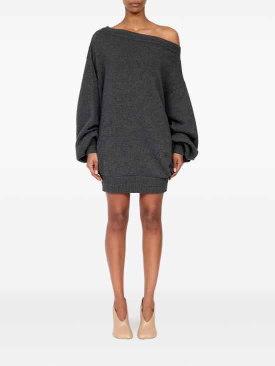 26FW MM6 메종마르지엘라 미디 원피스 S52DA0100M13287855M Grey - MM6 MAISON MARGIELA