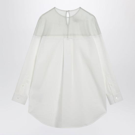 26SS MM6 메종마르지엘라 셔츠 S62NH0053M35256101 White - MM6 MAISON MARGIELA