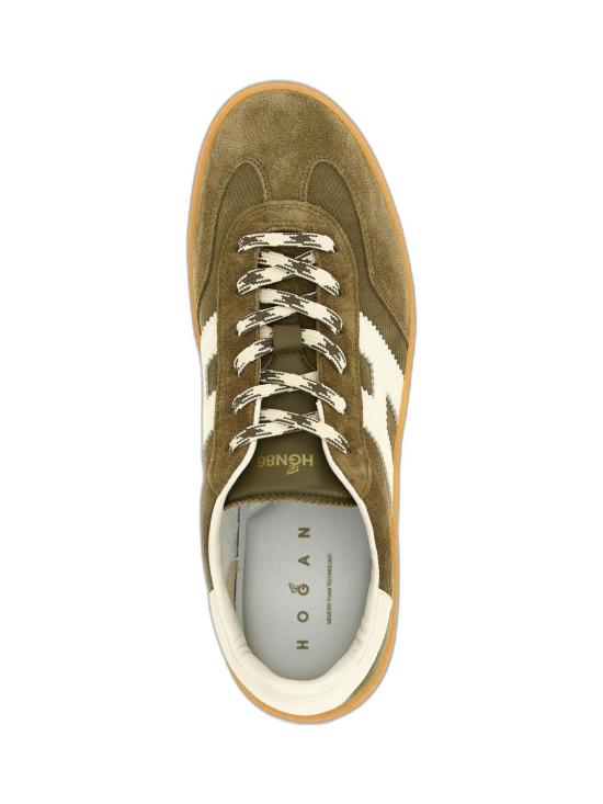 26SS 호간 쿨 스니커즈 HXM6470FB60UWX419L Olive green - HOGAN