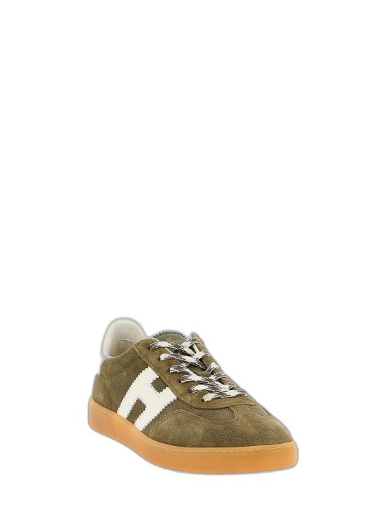 26SS 호간 쿨 스니커즈 HXM6470FB60UWX419L Olive green - HOGAN
