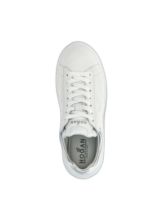 26SS 호간 H-스트라이프 스니커즈 HXW6450FC60KU00351 White - HOGAN