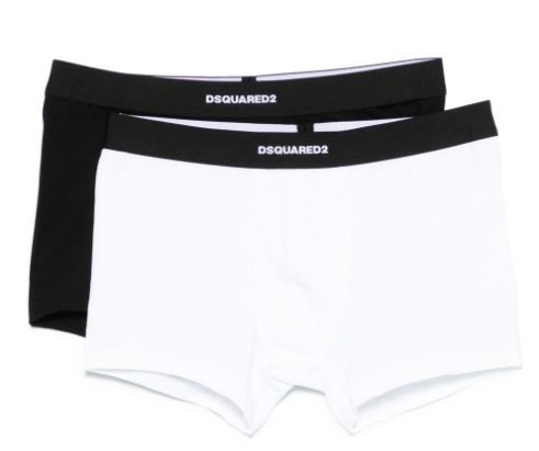 26SS 디스퀘어드2 팬티 DCX210070010 BLACK WHITE