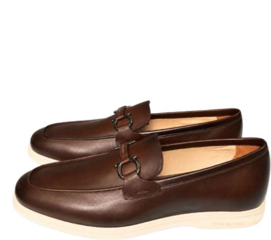 26FW 살바토레 페라가모 로퍼 774494028298TMORO Brown - SALVATORE FERRAGAMO