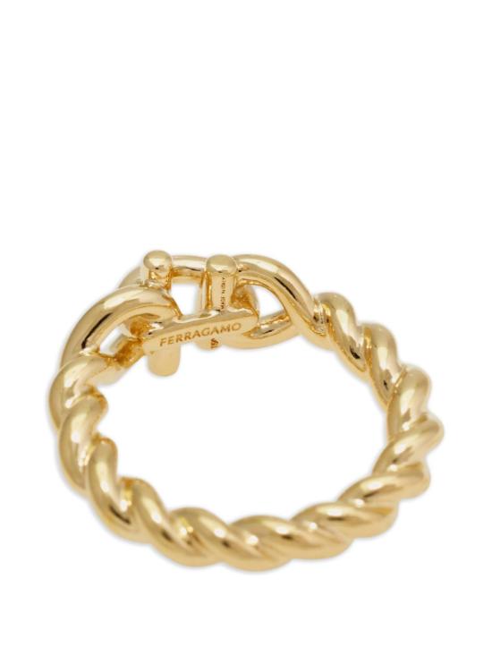 26FW 살바토레 페라가모 반지 795076760987ORO Gold - SALVATORE FERRAGAMO